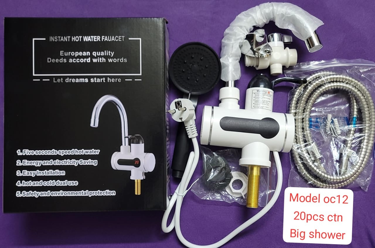 instant electric water heater with shower