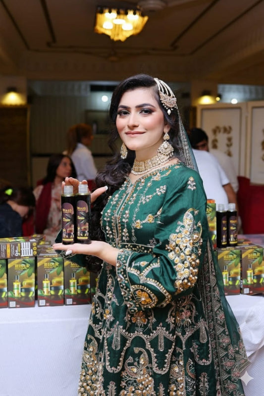 Black Gold Hair Oil & Shampoo