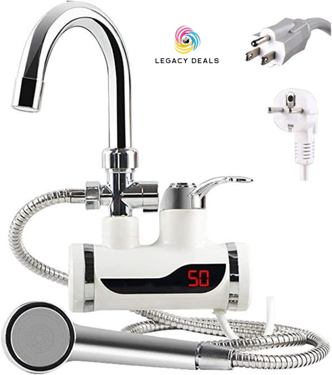 instant electric water heater with shower