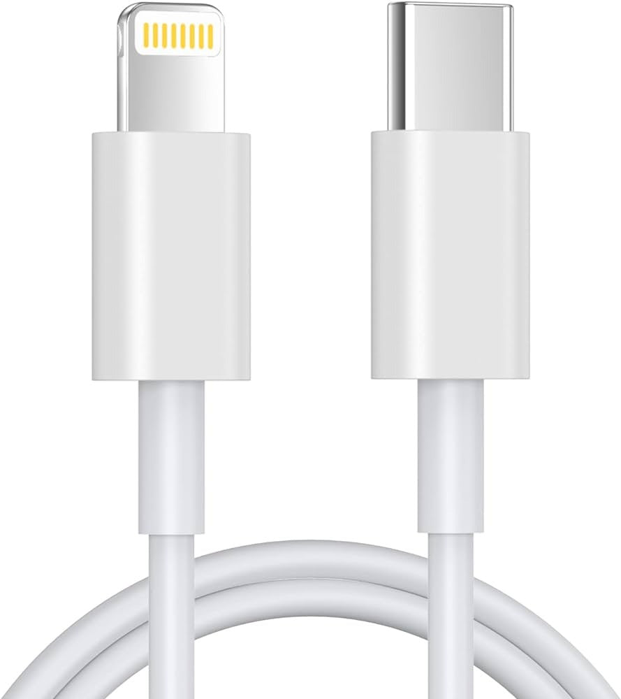Iphone Cable Usb C to Lightening 8-Pin Connector