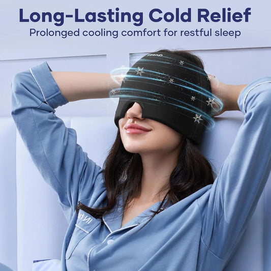 Migraine Relief Cap Therapy Headpack ,Pressure Massage Health Care