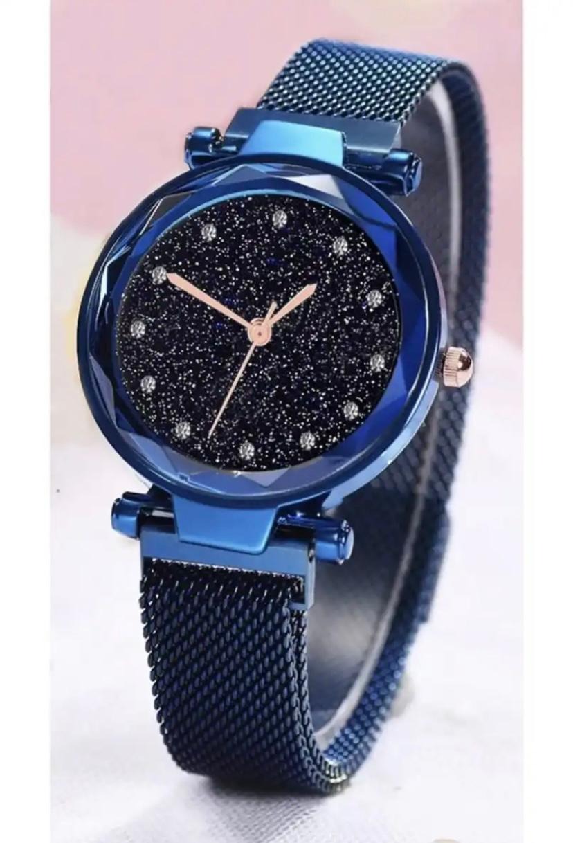 Waterproof Led Digital Watch Stainless Steel Strap For Girls